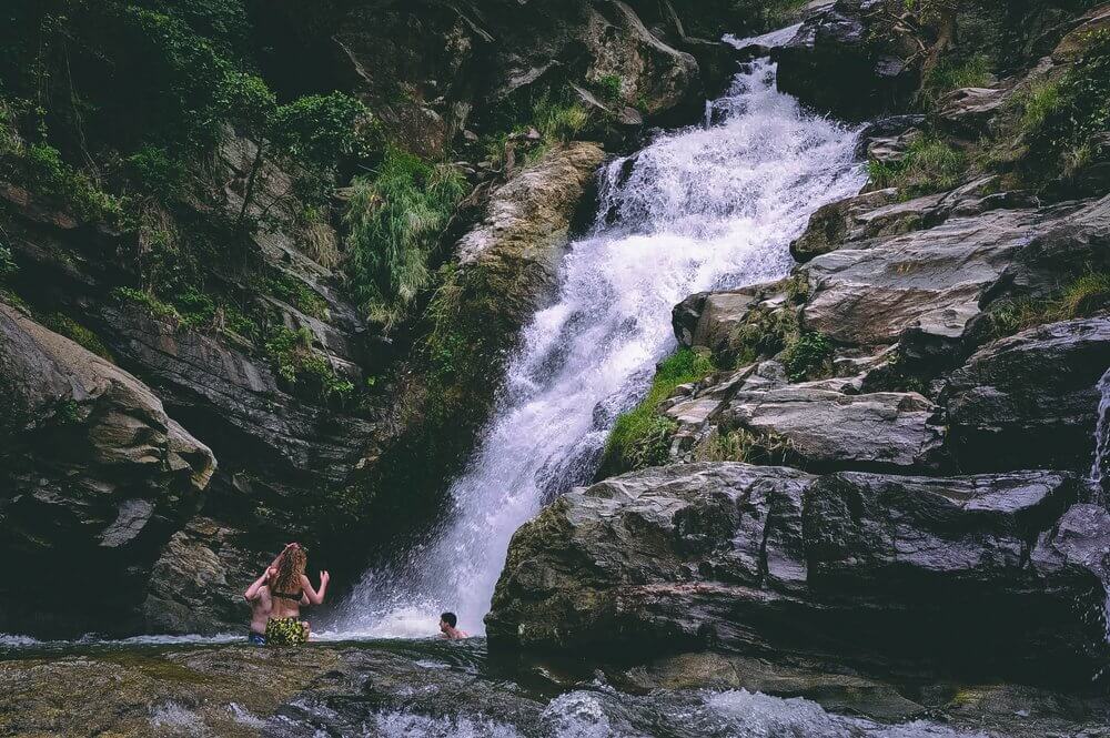 wodospady na Sri Lance