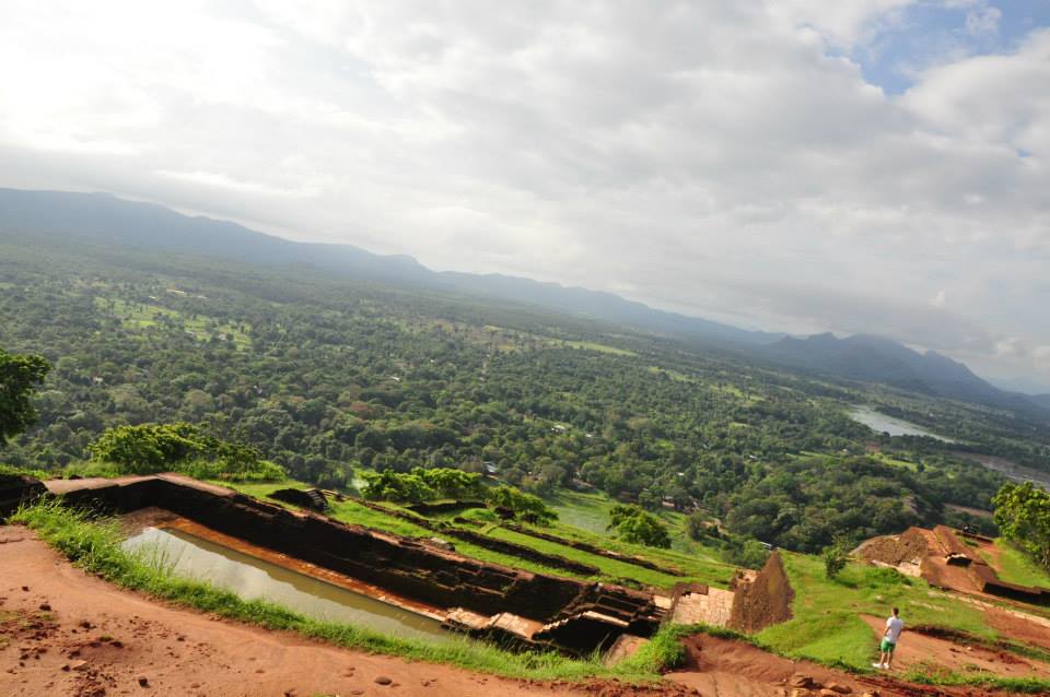 Sri Lanka - sigiria widok z góry
