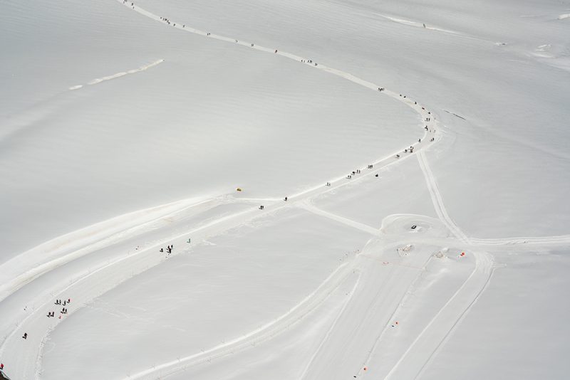 trasa spacerowa na Jungfraujoch