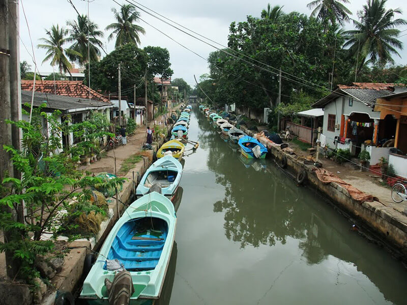 Dutch Canal Negombo Sri Lanka