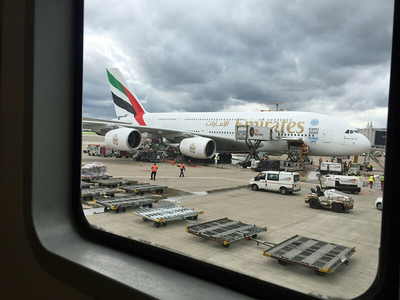 Lotnisko w Dubaju - Emirates