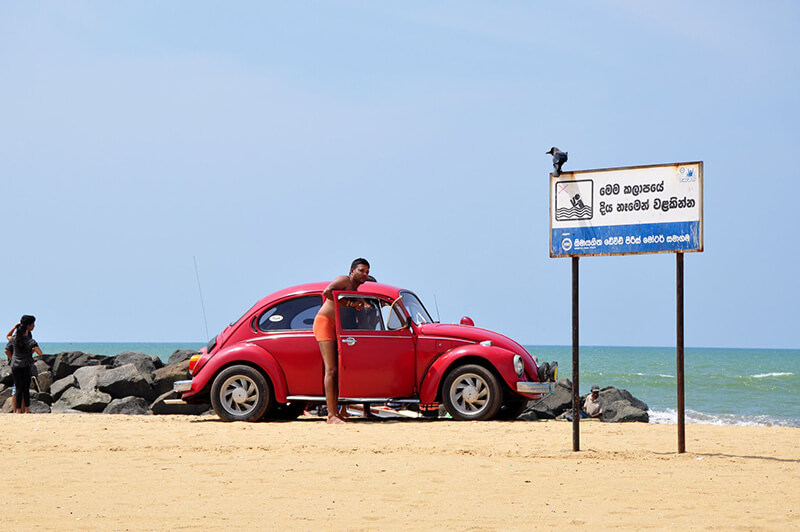Plaża w Negombo Sri Lanka