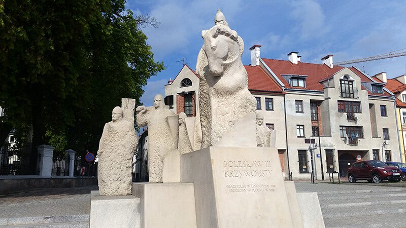 Pomnik Bolesława Krzywoustego W pŁOCKU