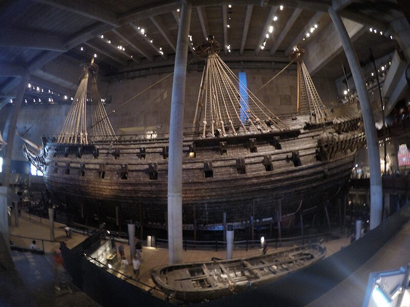 Replika okrętu Vasa - Sztokholm