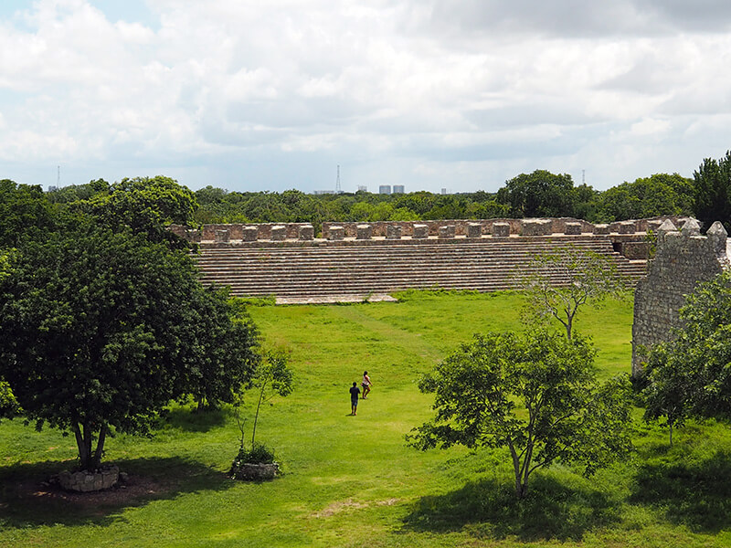 Ruiny Majów Dzibilichaltun - meksyk atrakcje - wywczas