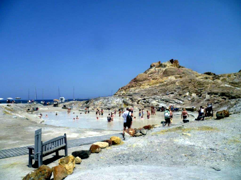 Kąpiele na wyspie Vulcano - Sycylia