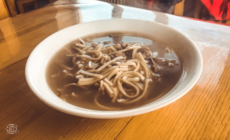 mongolska zupa z miesem