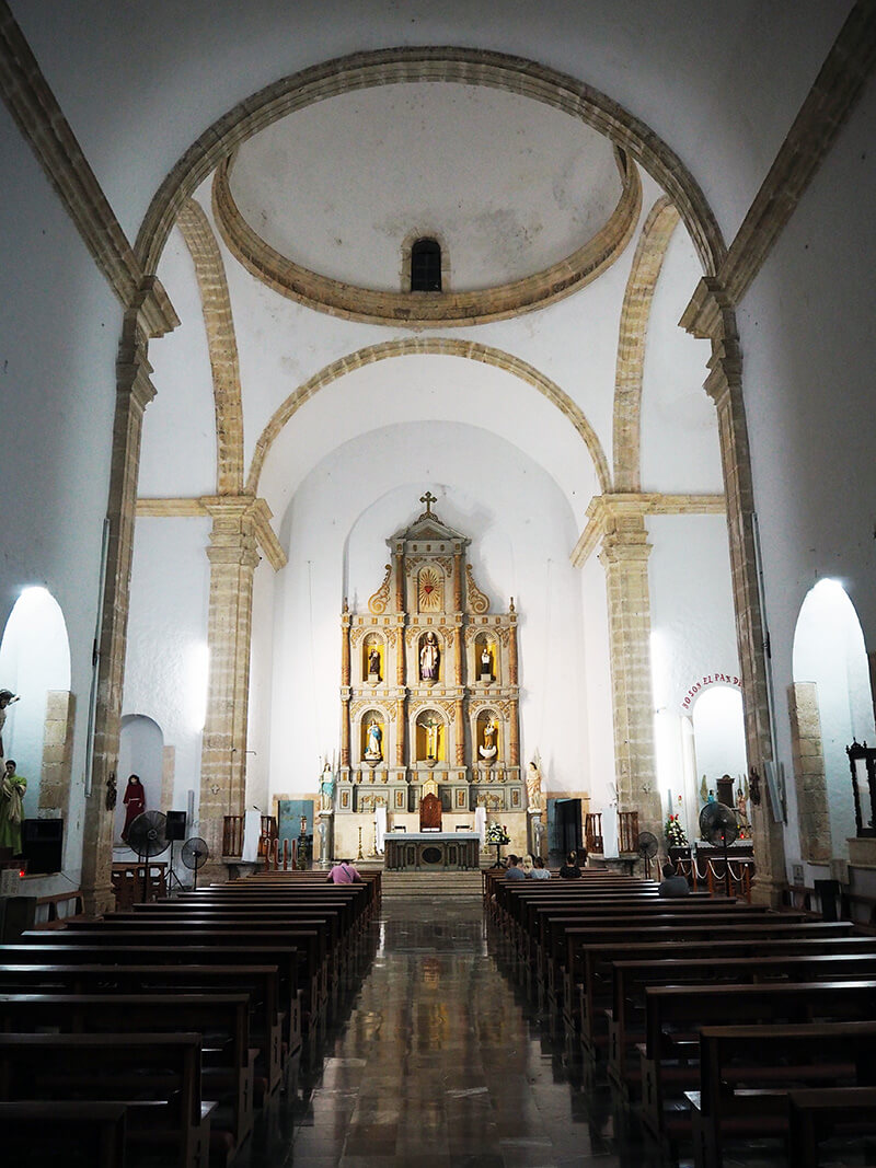 ołtarz w katedrze San Servacio - valladolid