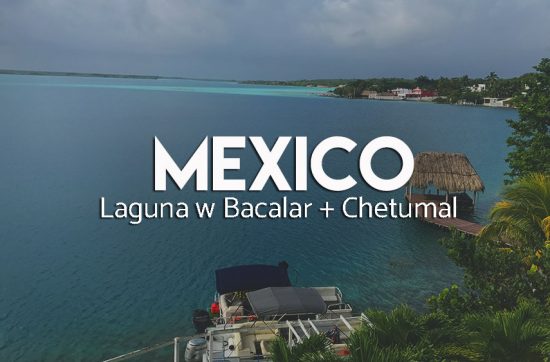 Zatoka Bacalar w Meksyku