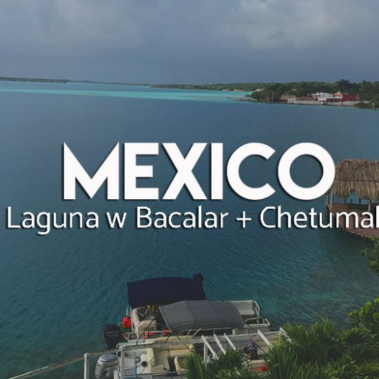 Zatoka Bacalar w Meksyku
