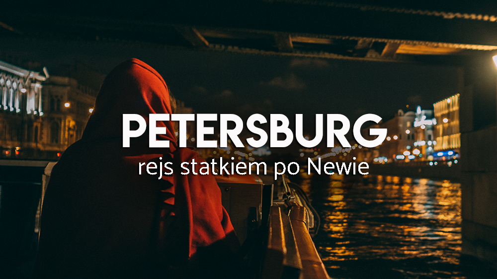Rejs statkiem w Petersburgu