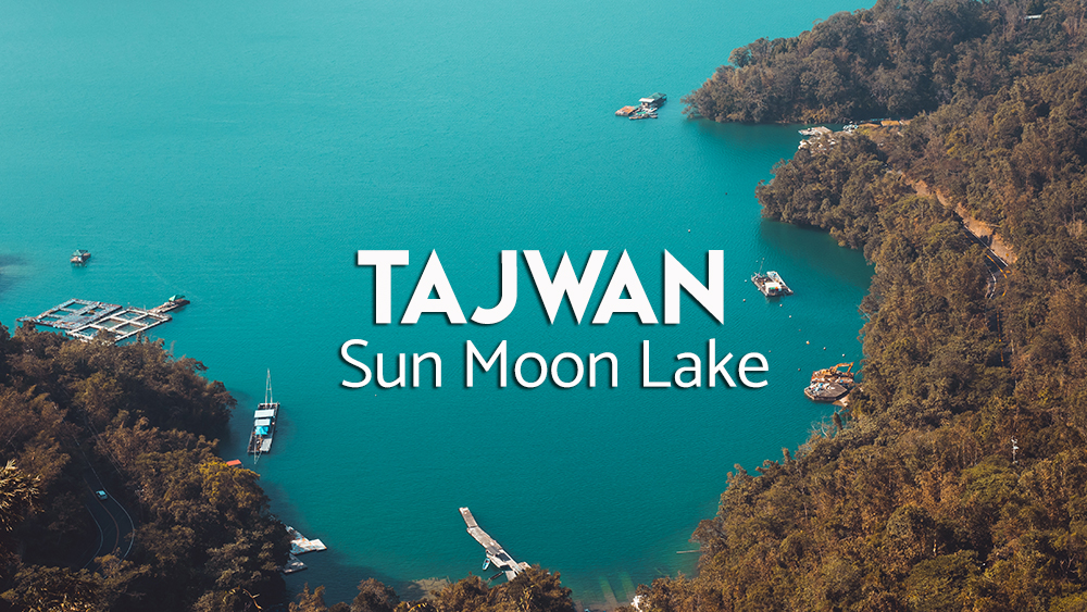 atrakcje sun moon lake w Tajwanie